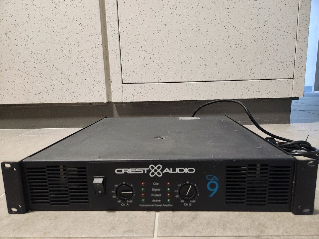 CREST AUDIO CA9 파워앰프 이미지
