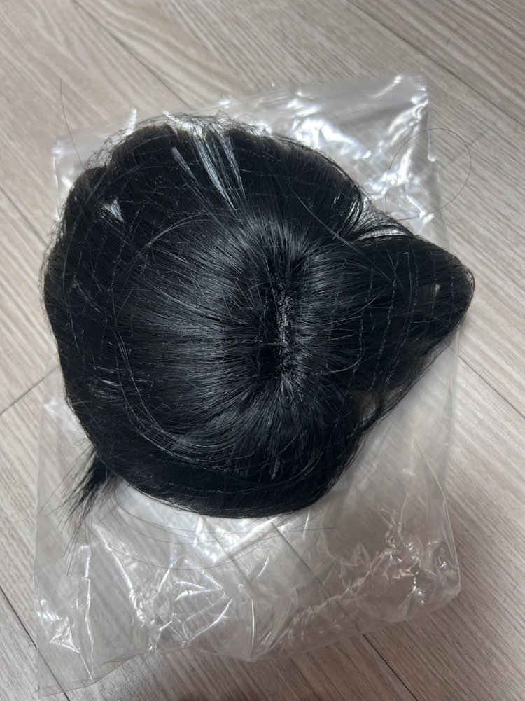 앞머리 부분가발 정수리 부분 가발 이미지