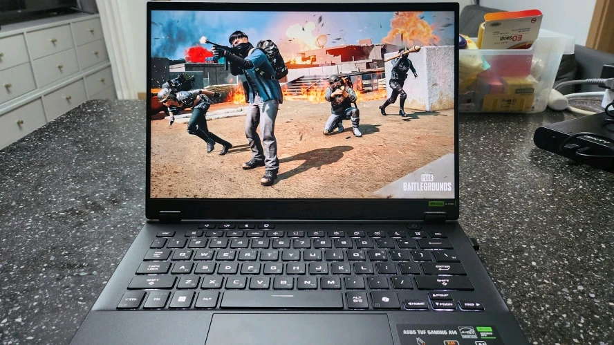 아수스 최신 TUF A14 라이젠7 게이밍 노트북/램32G,RTX5060 이미지