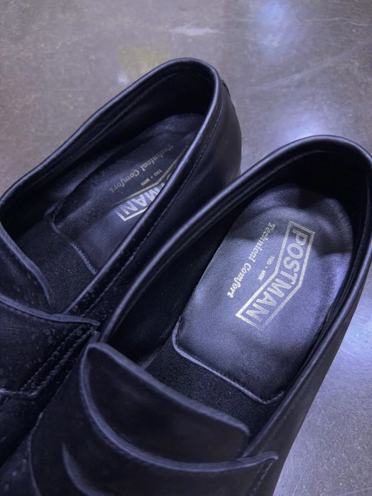 포스트맨 타이라이터 페니로퍼 블랙 슈즈 250 이미지