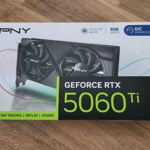 PNY RTX 5060 Ti 8GB 미개봉 새제품 이미지