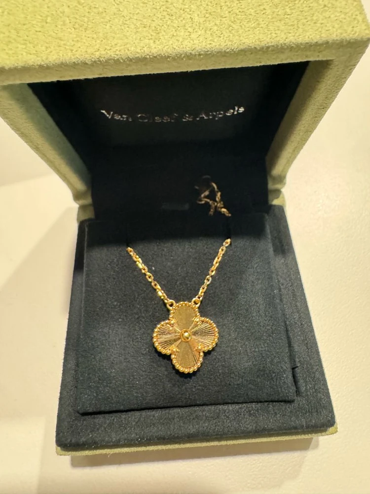 반클리프 아펠 기요세 목걸이 새상품 이미지