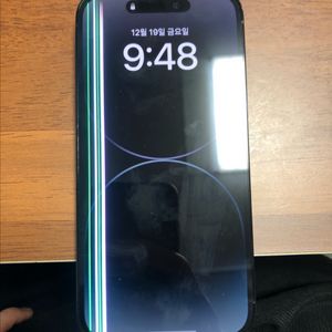 아이폰 14pro 줄있던 정품액정(하자있음) 이미지