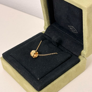 14k 제작 목걸이 옐로우골드 이미지