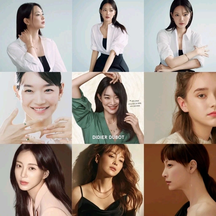 새제품)디디에두보 14K골드 옐로우사파이어 한쪽 귀걸이 이미지