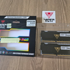 패트리어트 바이퍼 DDR4 Steel RGB 64GB 메모리 튜닝램 이미지