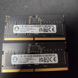 젠머신 마이크론 DDR5 32GB (16GB * 2) 메모리(램) 이미지