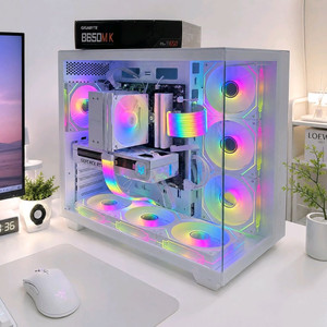 라이젠5 9600X RTX5060TI 화이트 신품본체 이미지