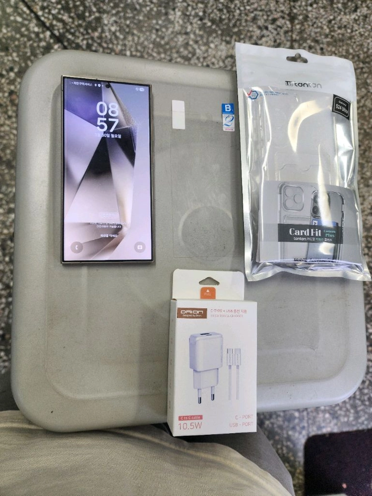 갤럭시S24울트라 정상해지 깨끗한A급^^(잔상.번인.멍없이 깔끔함 이미지