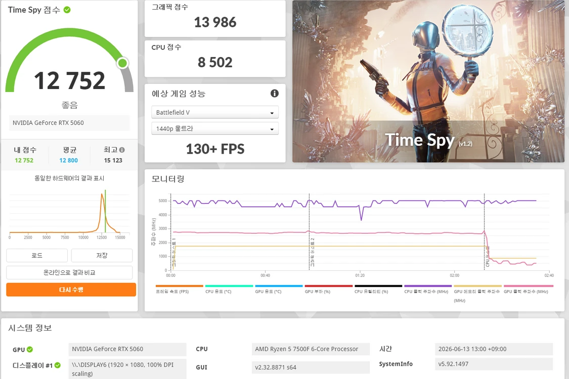 (안산/시흥) 라이젠 5 7500F, RTX 5060 게이밍 컴퓨터 본체 판매 합니다. 이미지