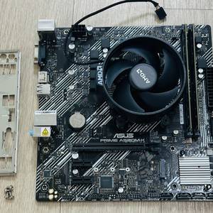 24년 시리얼 라이젠 5600 + ASUS A520M-K + DDR4 32GB 세트 이미지