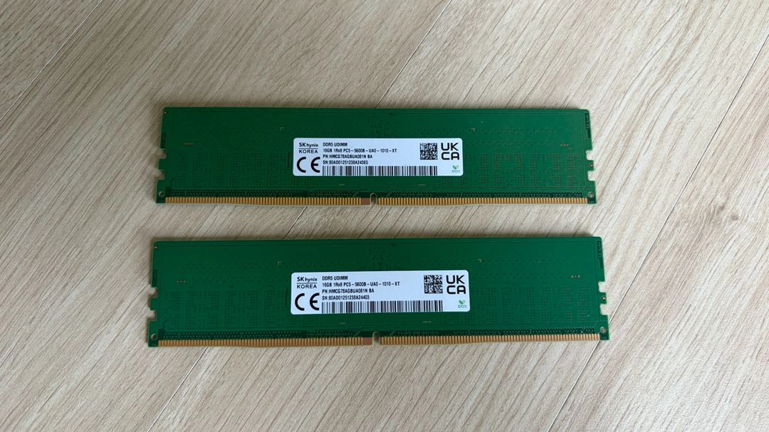 DDR5 하이닉스 5600 16GB a다이 이미지