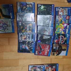 [일괄]ps4 타이틀 게임 시디 17개외 스틸북 이미지