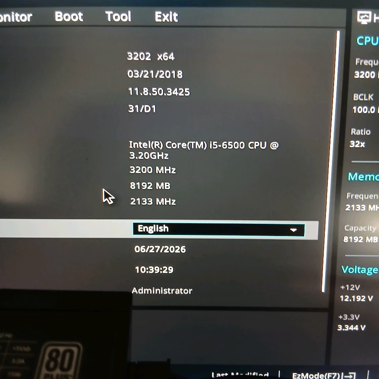 i5 6500 8G 512GB SSD 반본체 셋트 이미지