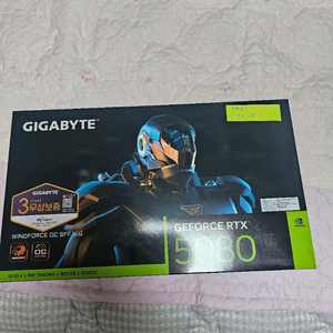 RTX 5080 그래픽카드 이미지