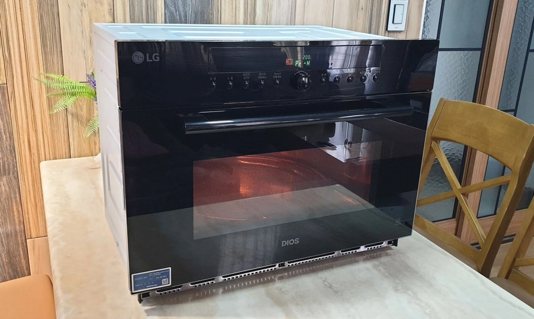 LG 디오스 MZ385EBT 광파오븐 블랙 이미지