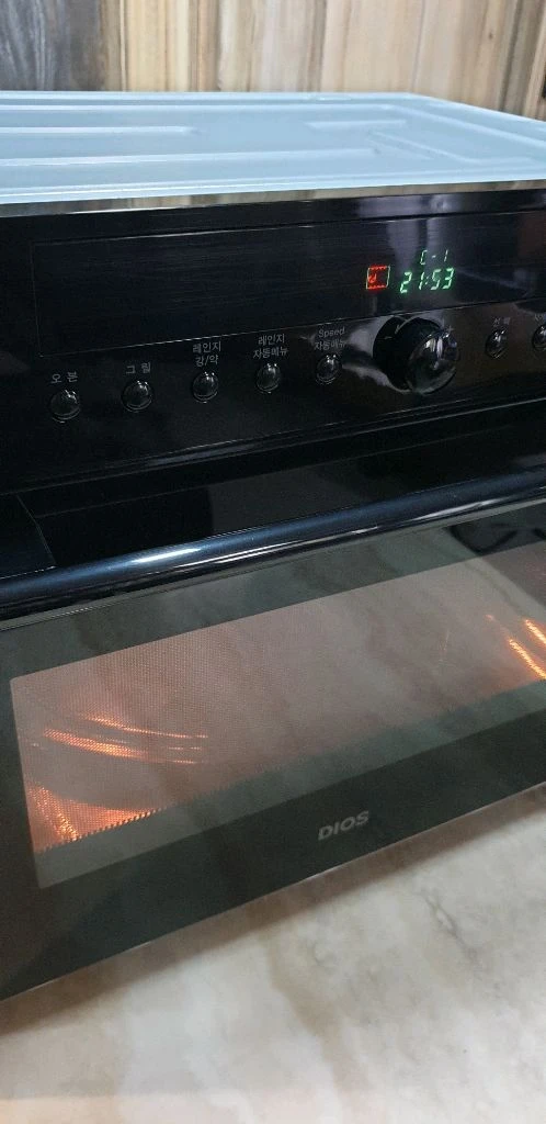 LG 디오스 MZ385EBT 광파오븐 블랙 이미지