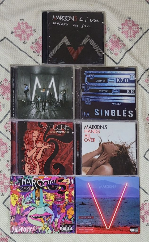 마룬 파이브 (MAROON 5) 시디 모음 - 안심되는 중고거래