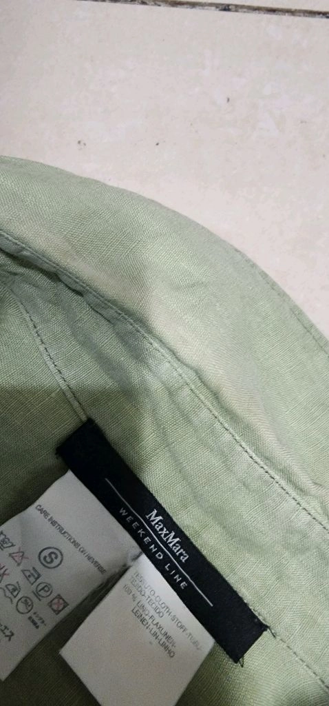 막스마라 린넨 블라우스 이미지