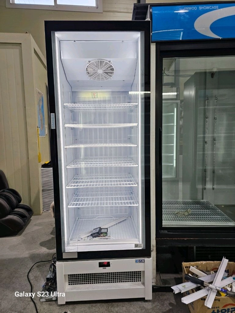 수직냉동고 아이스크림냉동고 냉동쇼케이스 이미지