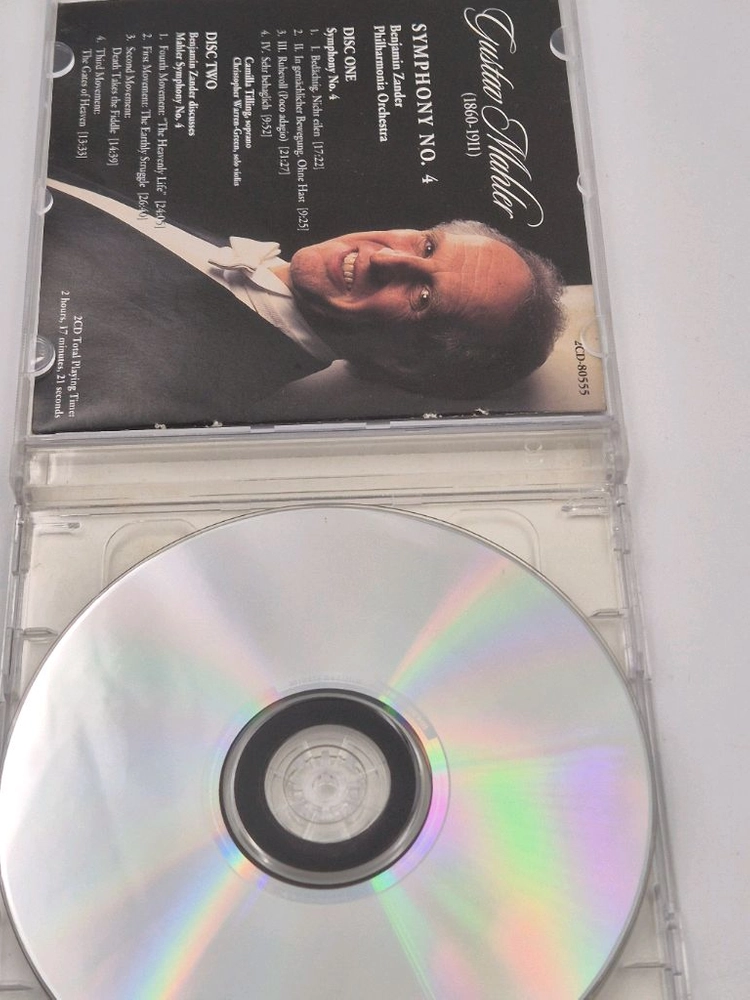 TELARC DSD Mahler Symphony No.4 Benjamin Zander Philharmonia 이미지