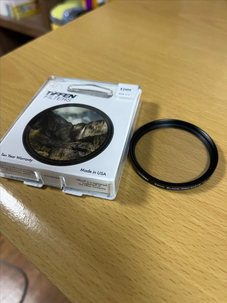 Tiffen 티펜 블랙프로미스트 1/2 52mm 렌즈 필터 이미지
