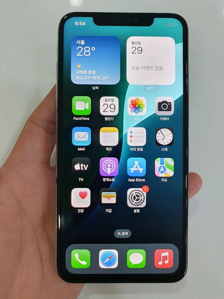 아이폰XS Max 256G 무잔상 액정무기스 상태굿 중고폰 공기계 이미지