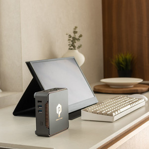 피스큐브 미니PC N100 + 메모리 16gb + SSD 512gb + 추가 SSD 1TB 국내정발 민트급 이미지