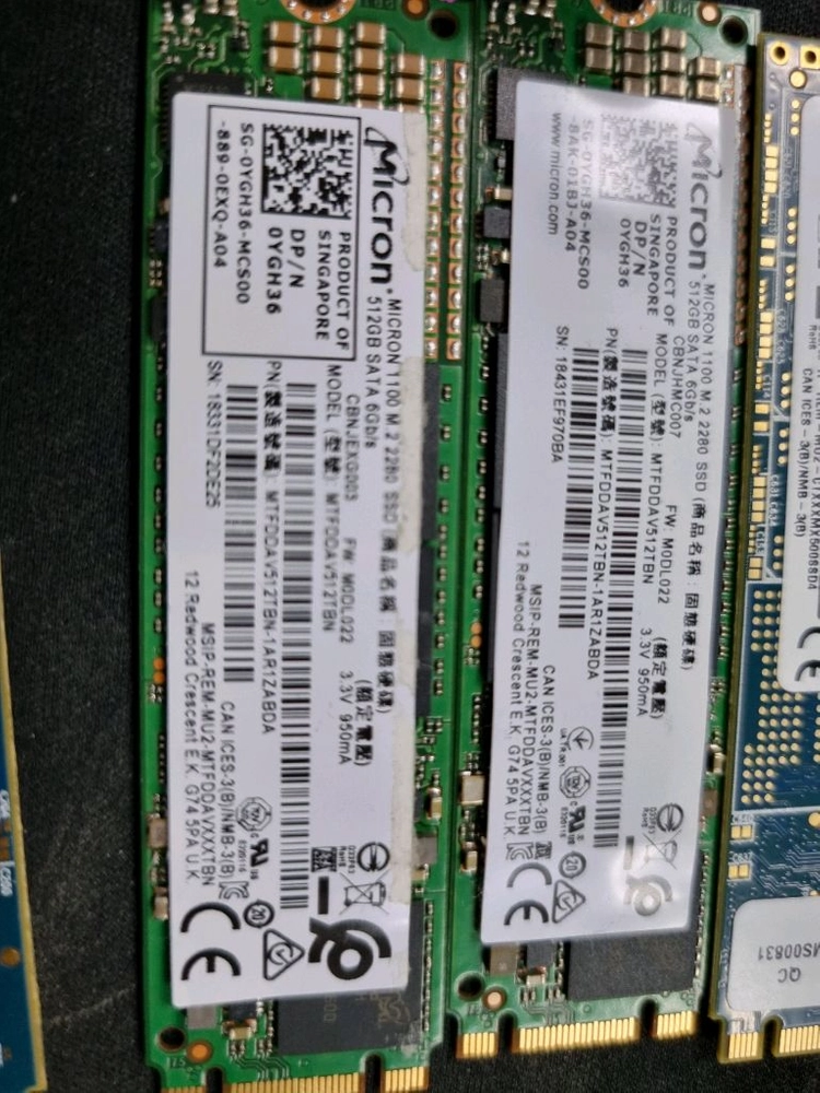 Crucial MX500 500GB M.2 2280 SSD / Micro 이미지