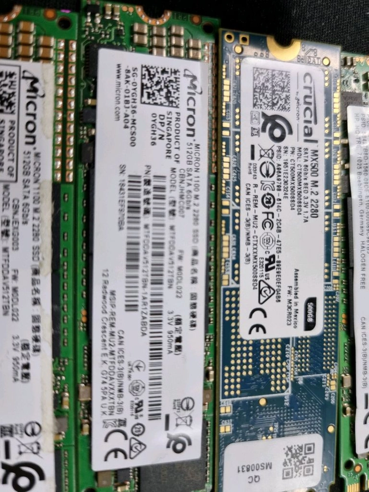 Crucial MX500 500GB M.2 2280 SSD / Micro 이미지