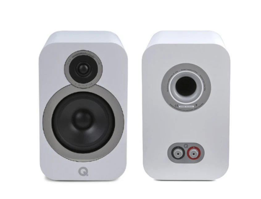 큐어쿠스틱 3030i 북쉘프스피커 화이트 Qacoustics 이미지