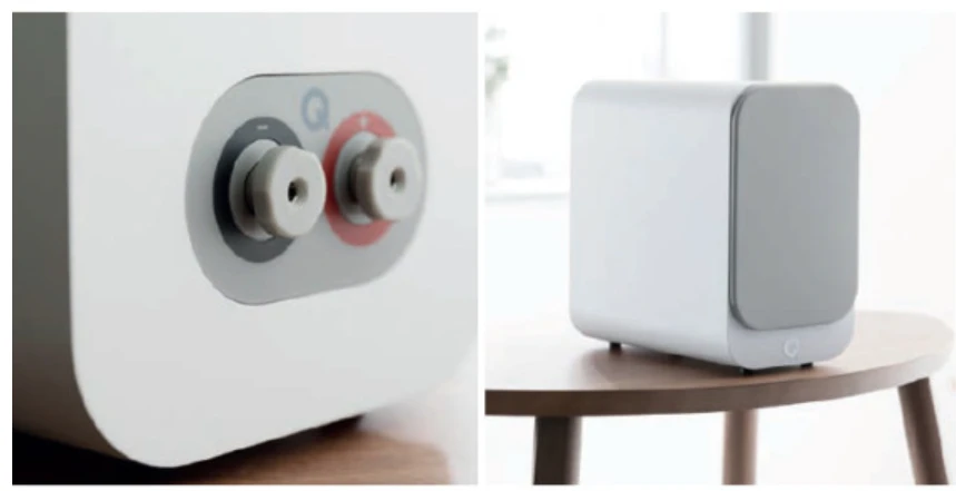큐어쿠스틱 3030i 북쉘프스피커 화이트 Qacoustics 이미지