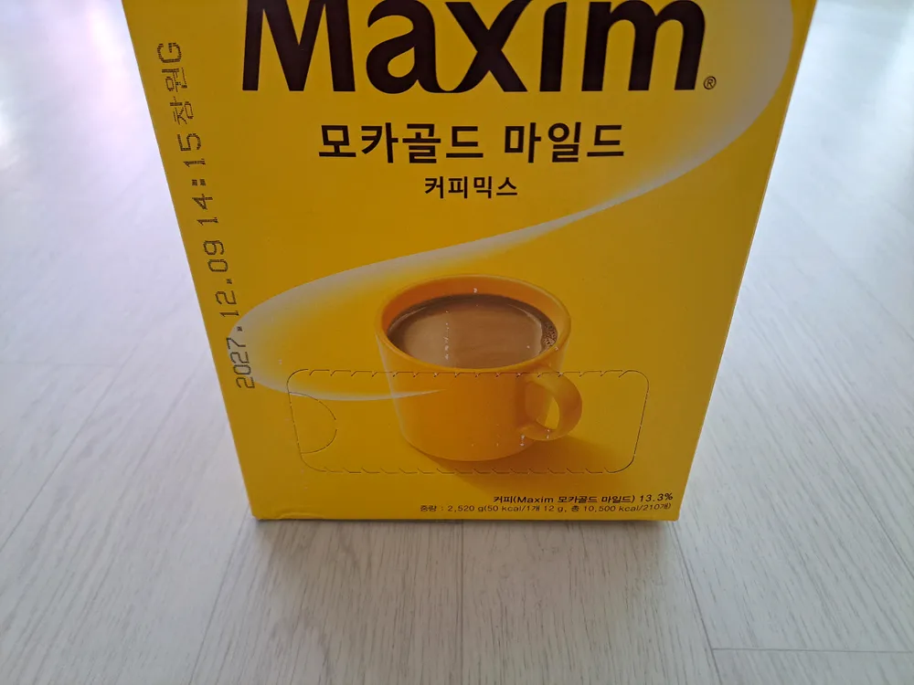맥심 모카골드 커피믹스 210개 1통 + 낱개 140개 이미지