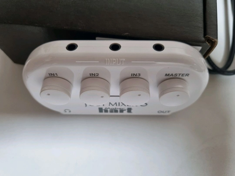 (풀박스) 메이커 하트 오디오 믹서 3채널 Maker hart Just Mixer S 이미지