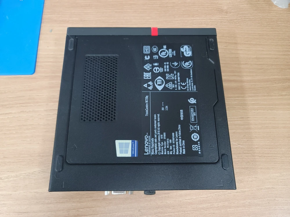 레노버 미니 PC 컴퓨터 ThinkCentre M720q Tiny 인텔 8세대 이미지