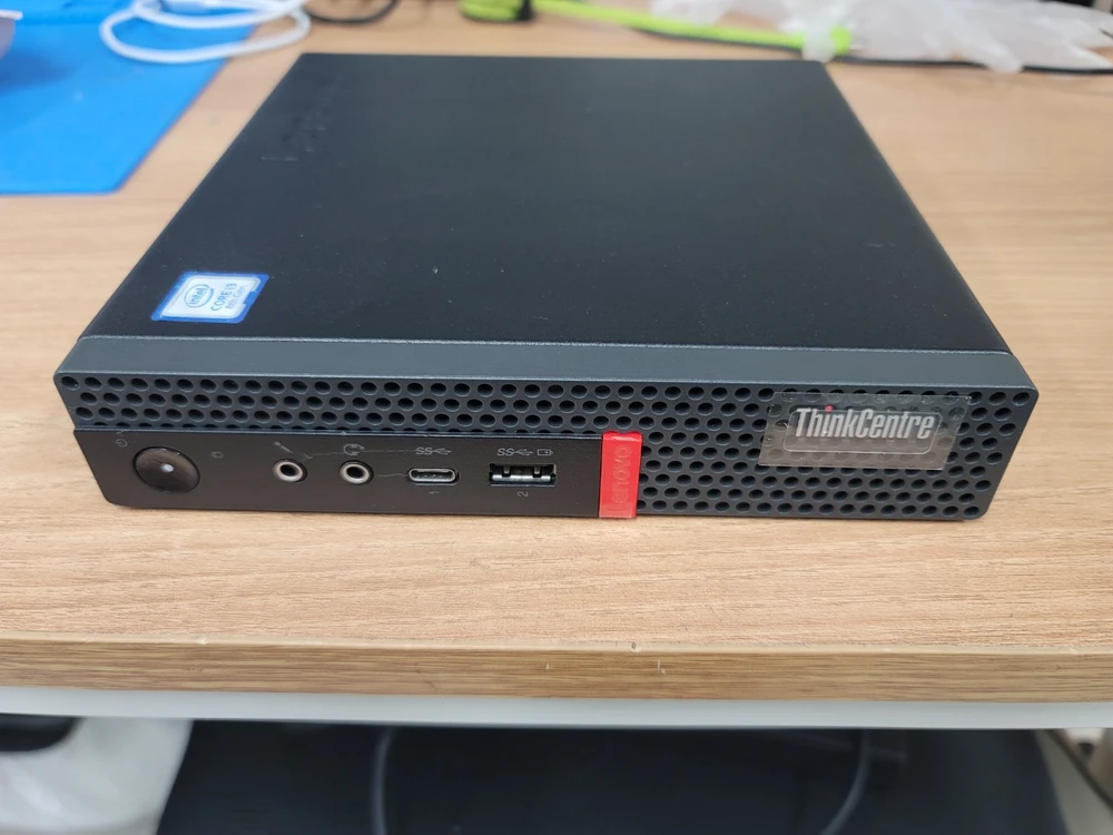레노버 미니 PC 컴퓨터 ThinkCentre M720q Tiny 인텔 8세대 이미지