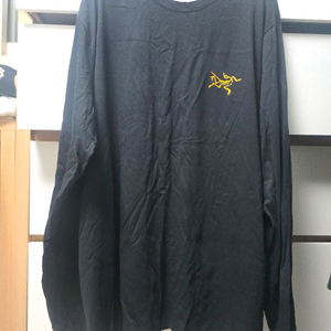 아크테릭스 아크멀티 버드 로고 롱슬리브 티셔츠 블랙 XXL 이미지