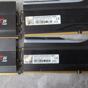 지스킬 트라이던트Z5 RGB DDR5 32GB 6400 cl32 이미지