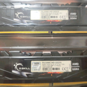 ddr4 32gb(17 x 2) 3200cl14 이미지