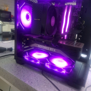 3080ti 게임 컴퓨터 본체 이미지