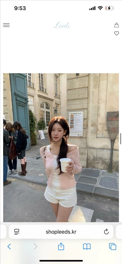 더위시 리즈 leeds 이자벨 홀터 블라우스, 리즈 웬디 블라우스, 셔츠 가디건 등 이미지