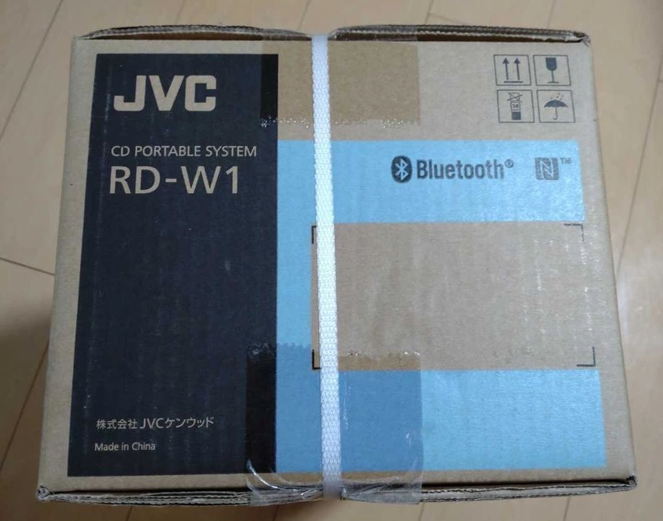 RD-W1 JVC 켄우드 cd 포터블 시스템 미개봉 판매 이미지