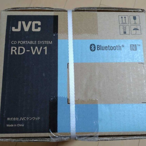 RD-W1 JVC 켄우드 cd 포터블 시스템 미개봉 판매 이미지