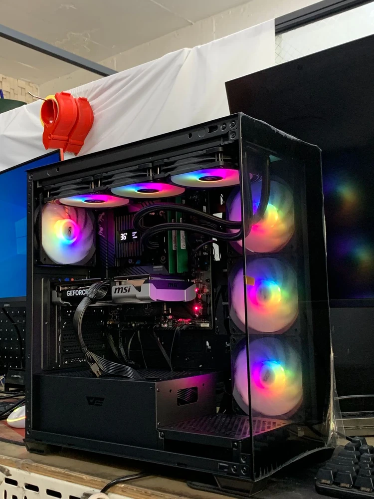 인텔 I5 14400F RTX5060Ti 16G 배그 스팀용 고사양 게이밍 컴퓨터 데스크탑 이미지