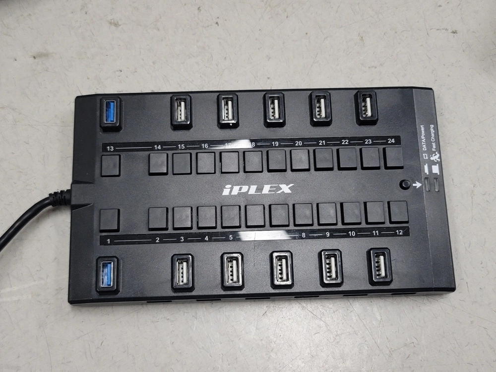 건평 IPLEX KP-28 28포트 USB 허브 ATEN CS1953 3포트 KVM 스위치 Dymo 라벨 프린터 이미지