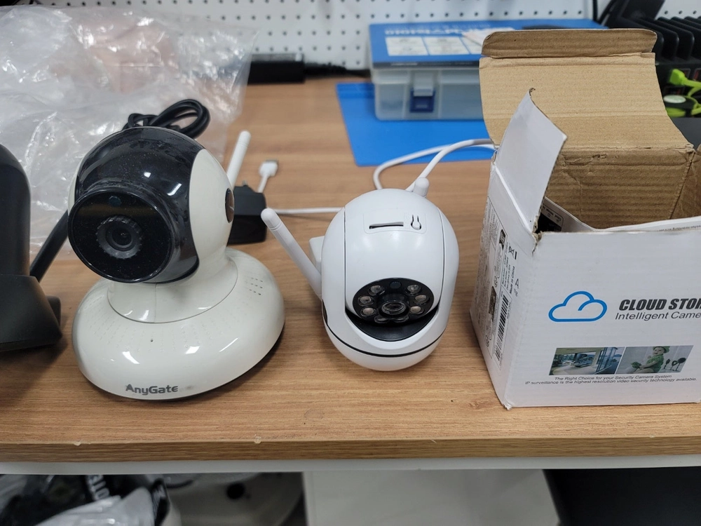 홈캠 이지캠 ES200K 자이젤 허브 TP-LINK 피티링크 POE CCTV 유선 무선 카메라 스피커 등 여러가지 이미지