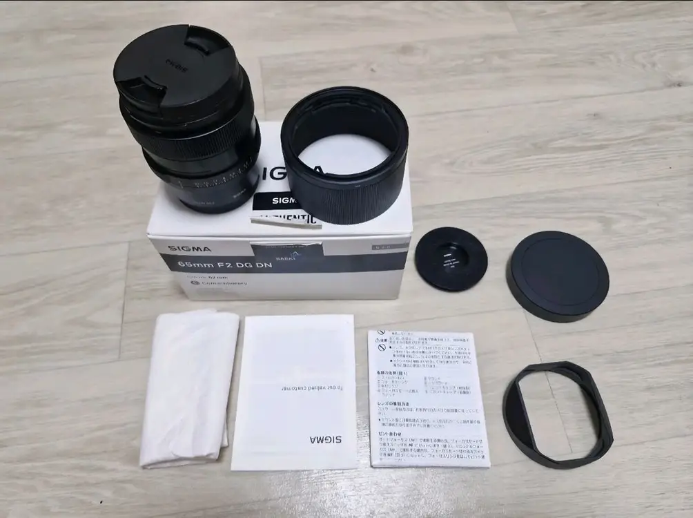 시그마 65mm F2 DG DN Contemporary 소니 FE 이미지