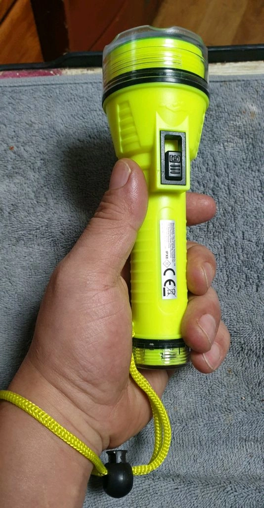방수랜턴,방수손전등,다이빙,손전등,후레쉬,헤드랜턴,잠수랜턴,낚시,해루질 이미지