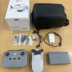 DJI 미니2 드론 플라이모어 콤보 풀박스 이미지