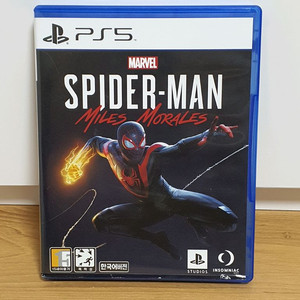 ps5 스파이더맨 마일즈 모랄레스 이미지